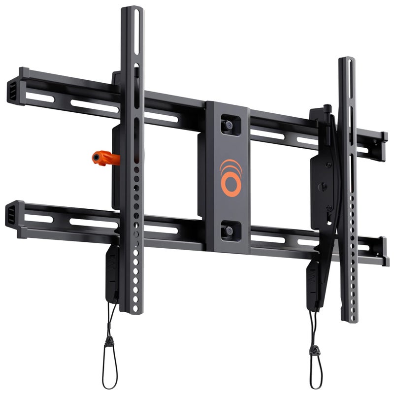 ECHOGEAR Wall Mount TV Bracket for TVs Up to 90" - Low Profile Design Tilts to Eliminate Glare - Includes Drilling Template & Can Be Leveled After Install - UL Listed for Safety - Image 1